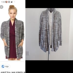 Aritzia Wilfred Flaubert silk cashmere sweate